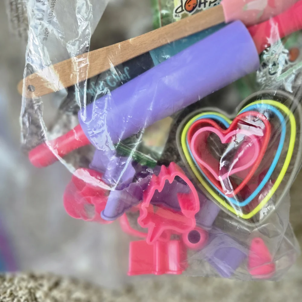 Unicorn Pink Silicone Mold and Engraved Rolling Pin/Baking Set